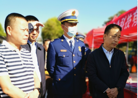 长春俊泽茶道文化推广有限公司参加河源市 2021 年新《安全生产法》 宣传周